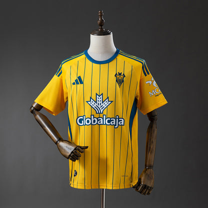 Camisola Atlético Albacete 2025-26 Alternativa Amarela Versão Adepto