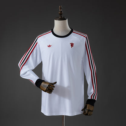 Camisola Manga Comptida M-UNITED 2026-27 Terrace Icons Versão Adepto