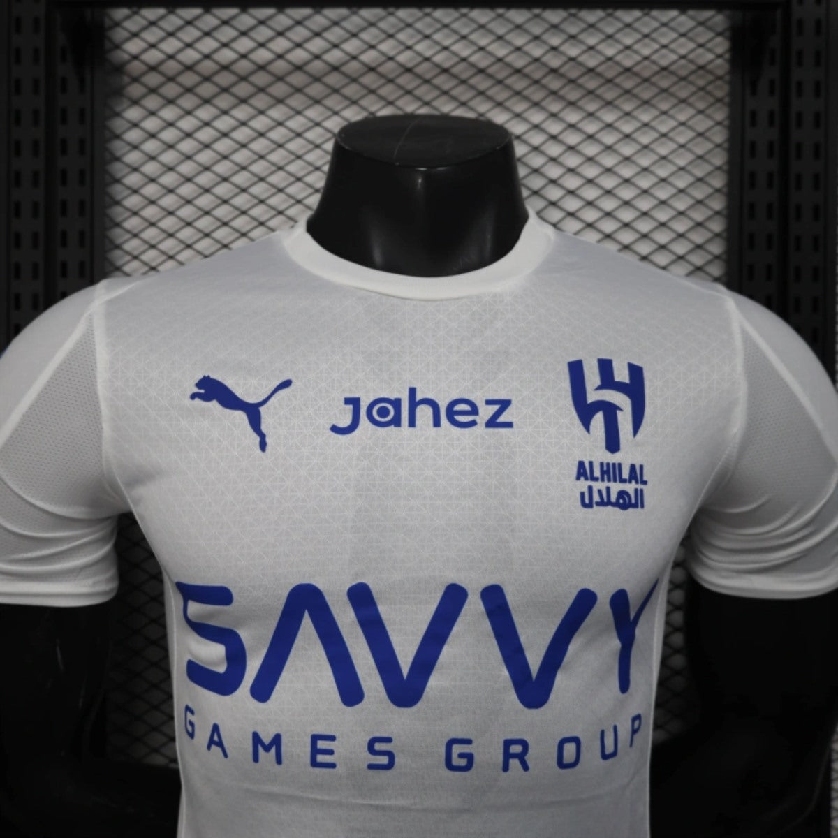 Camisola Al-Hilal SFC 2025-26 Alternativa Branca Versão Jogador