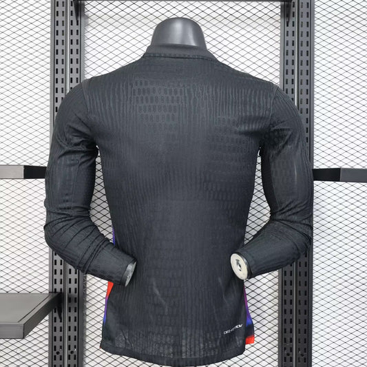 Camisola Manga Comprida Inglaterra 2025 Alternativa Versão Jogador