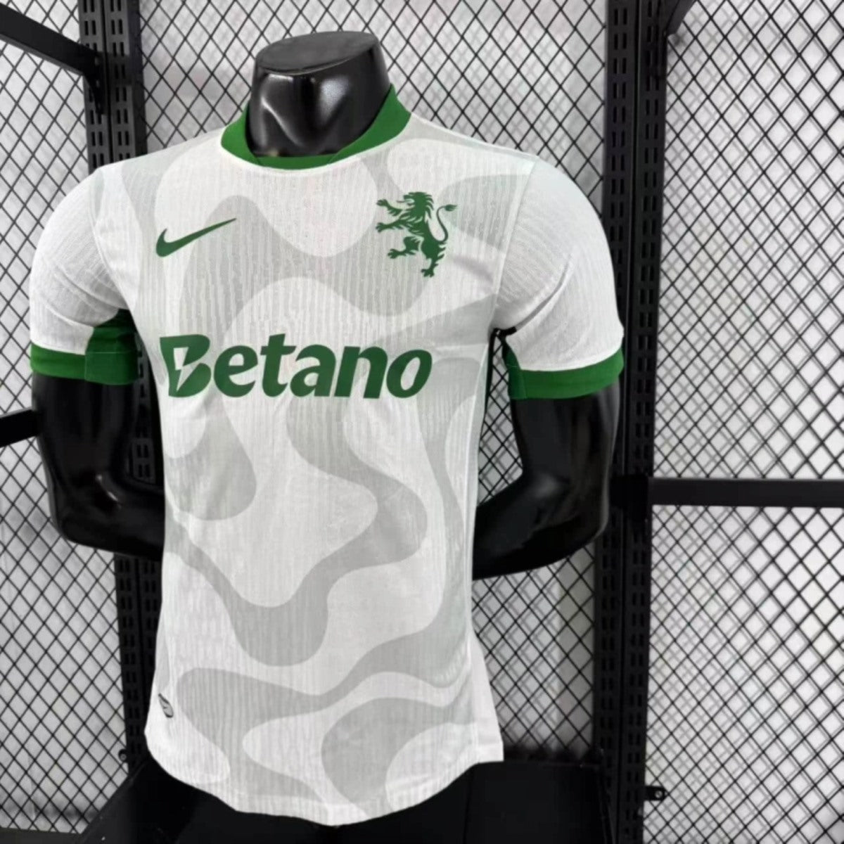 Camisola SCP 2025-26 Alternativa Branca Versão Jogador