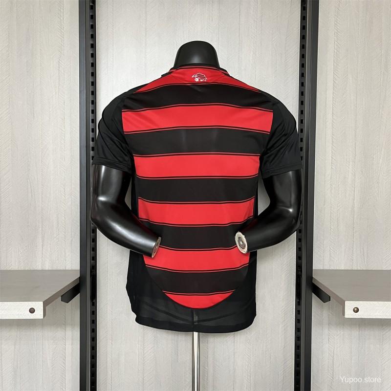 Camisola CR Flamengo 2025-26 Principal Lisa Versão Jogador