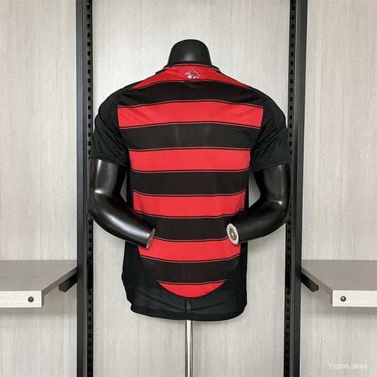 Camisola CR Flamengo 2025-26 Principal Lisa Versão Jogador