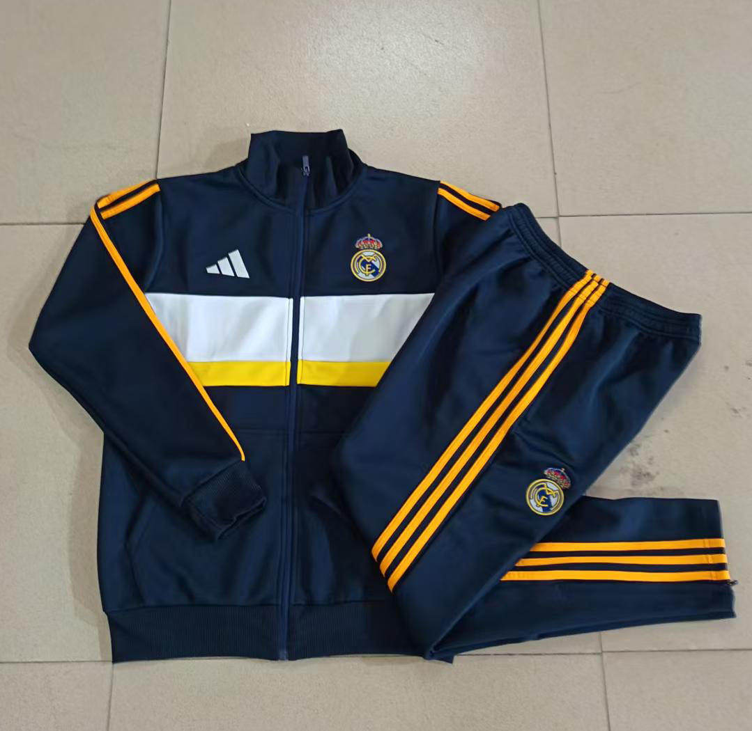 Fato de Treino Real Madrid CF 2026-27 - Casaco sem Capuz