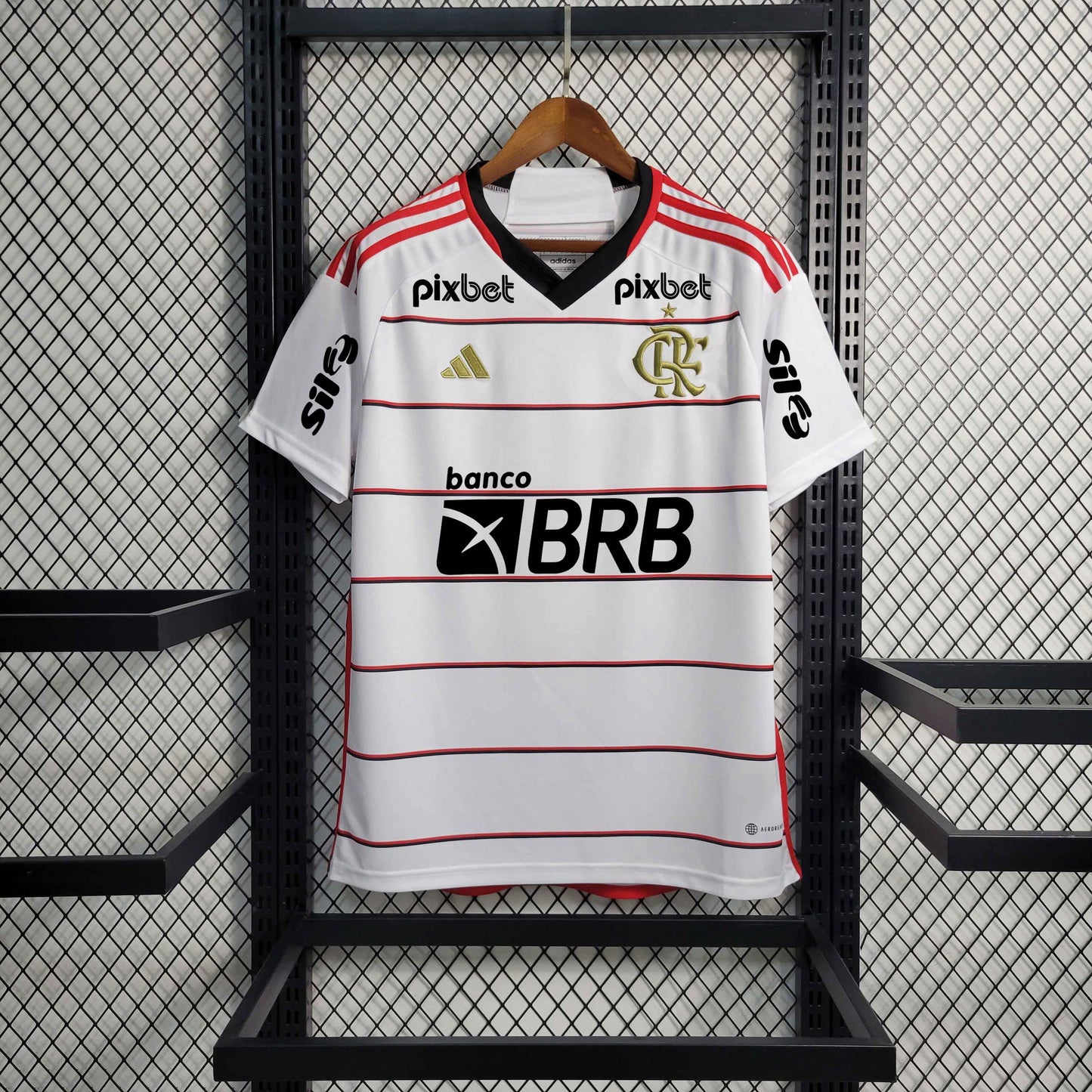 Camisola Flamengo 2023-24 Alternativa Todos Patrocinadores
