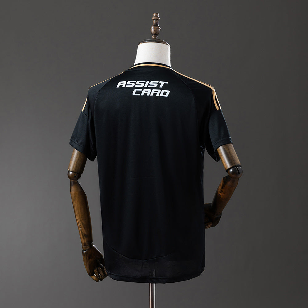 Camisola CSD Colo Colo 2025-26 Alternativa Preta Versão Adepto