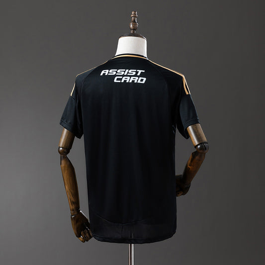 Camisola CSD Colo Colo 2025-26 Alternativa Preta Versão Adepto