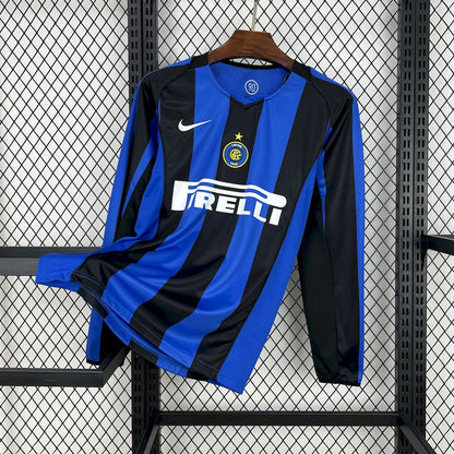 Camisola Manga Comprida Inter Milão 2004-05 Principal
