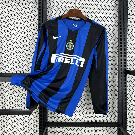 Camisola Manga Comprida Inter Milão 2004-05 Principal