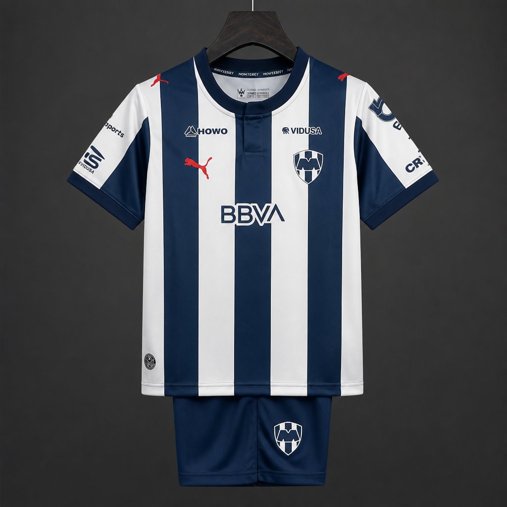 Kit Criança CF Monterrey 2026-27 Principal