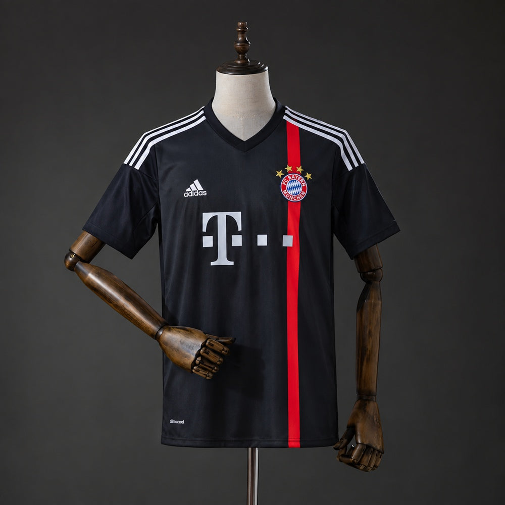 Camisola FC Bayern Munique 2014-15 Alternativa Preta Versão Adepto