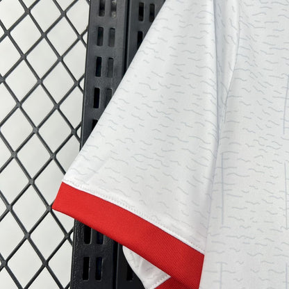 Camisola Cabo Verde 2024 Alternativa Branca Versão Adepto (Entrega imediata)