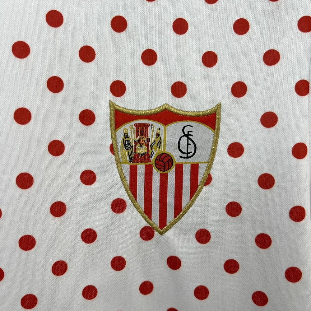 Camisola Sevilha FC 2025-26 Pre-Match Versão Adepto