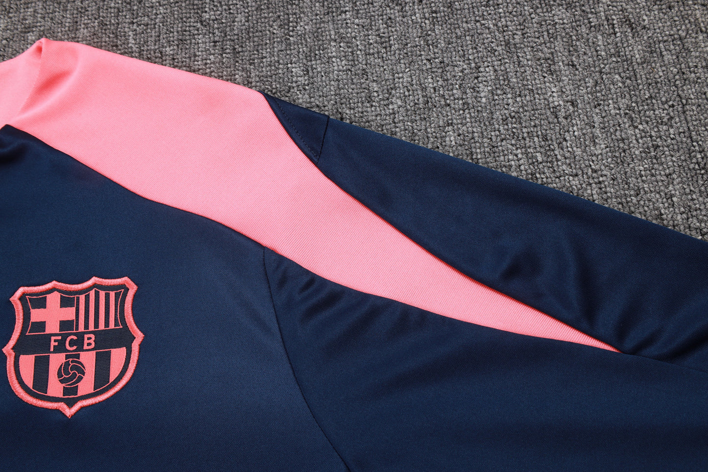 Fato de Treino FC Barcelona 2025-26 - Camisola com Fecho