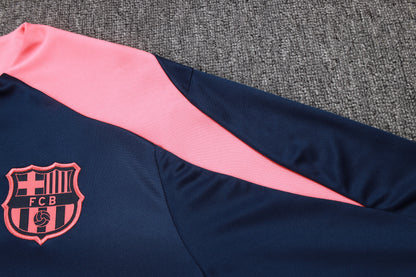 Fato de Treino FC Barcelona 2025-26 - Camisola com Fecho
