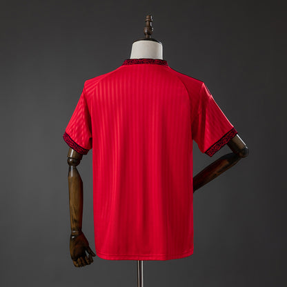 Camisola Olympique Lyon 2026-27 Alternativa Vermelha Versão Adepto