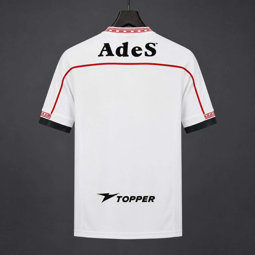 Camisola CA Independiente 1999-00 Alternativa Branca Versão Adepto