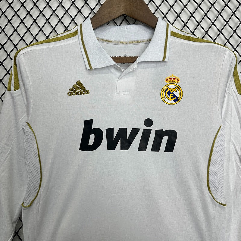 Kit Criança Manga Comprida Real Madrid CF 2011-12 Principal