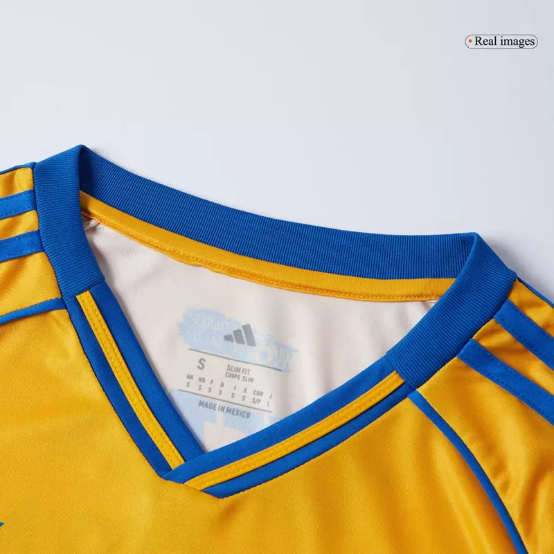 Camisola Tigres UANL 2025-26 Principal Versão Adepto