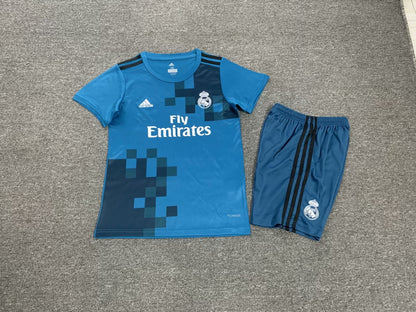Kit Criança Real Madrid 2017-18 Alternativo