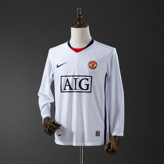 Camisola Manga Comprida M-UNITED 2008-09 Alternativa