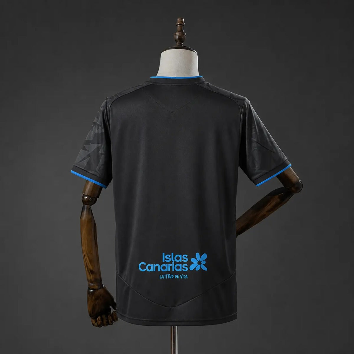 Camisola CD Tenerife 2026-27 Alternativa Preta Versão Adepto