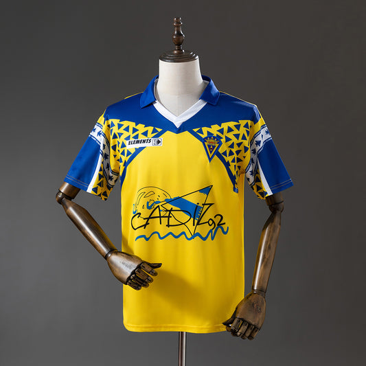 Camisola Cadiz CF 1991-92 Principal
