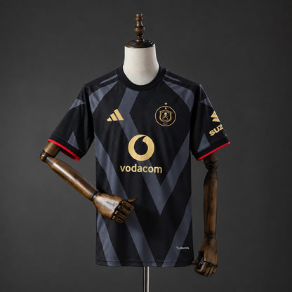 Camisola Orlando Pirates 2026-27 Alternativa Preta Versão Adepto