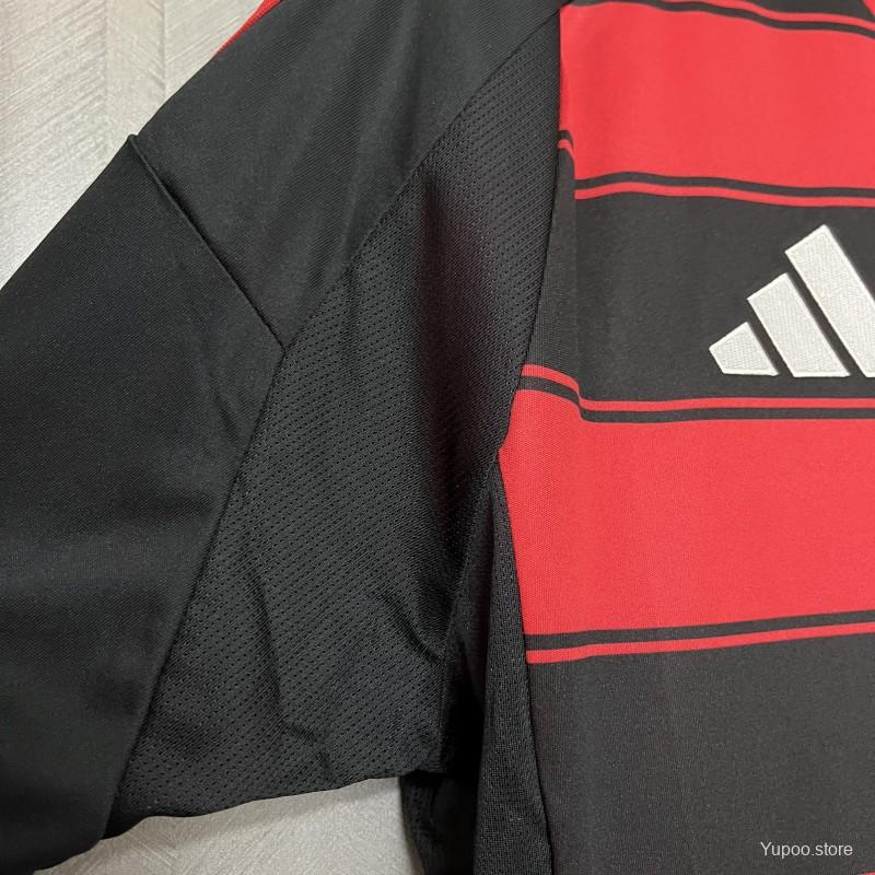 Camisola CR Flamengo 2025-26 Principal Lisa Versão Adepto