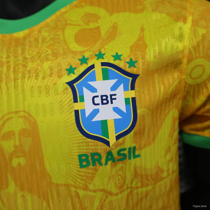 Camisola Brasil 2024 Edição Especial Versão Jogador