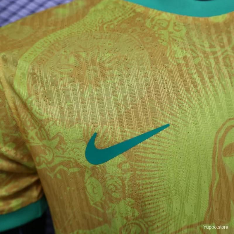 Camisola Brasil 2024 Edição Especial Versão Jogador