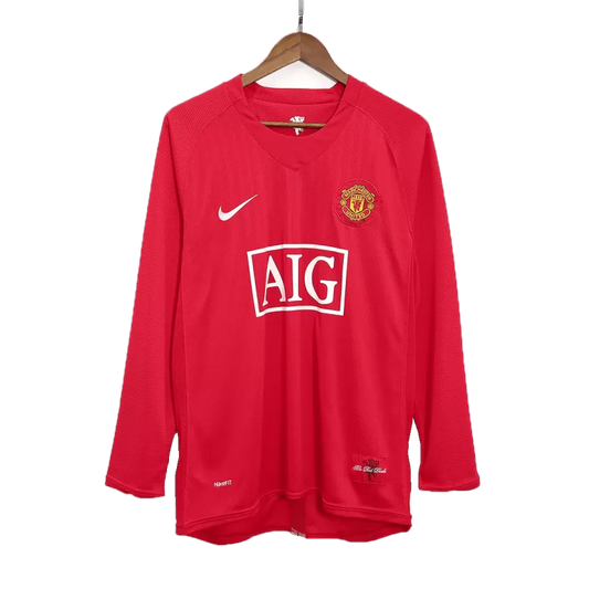 Camisola Manga Comprida M-United 2007-08 Principal