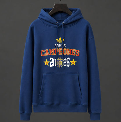 Hoodie Espanha 2026 Azul