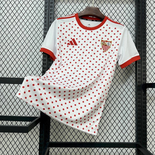Camisola Sevilha FC 2025-26 Pre-Match Versão Adepto