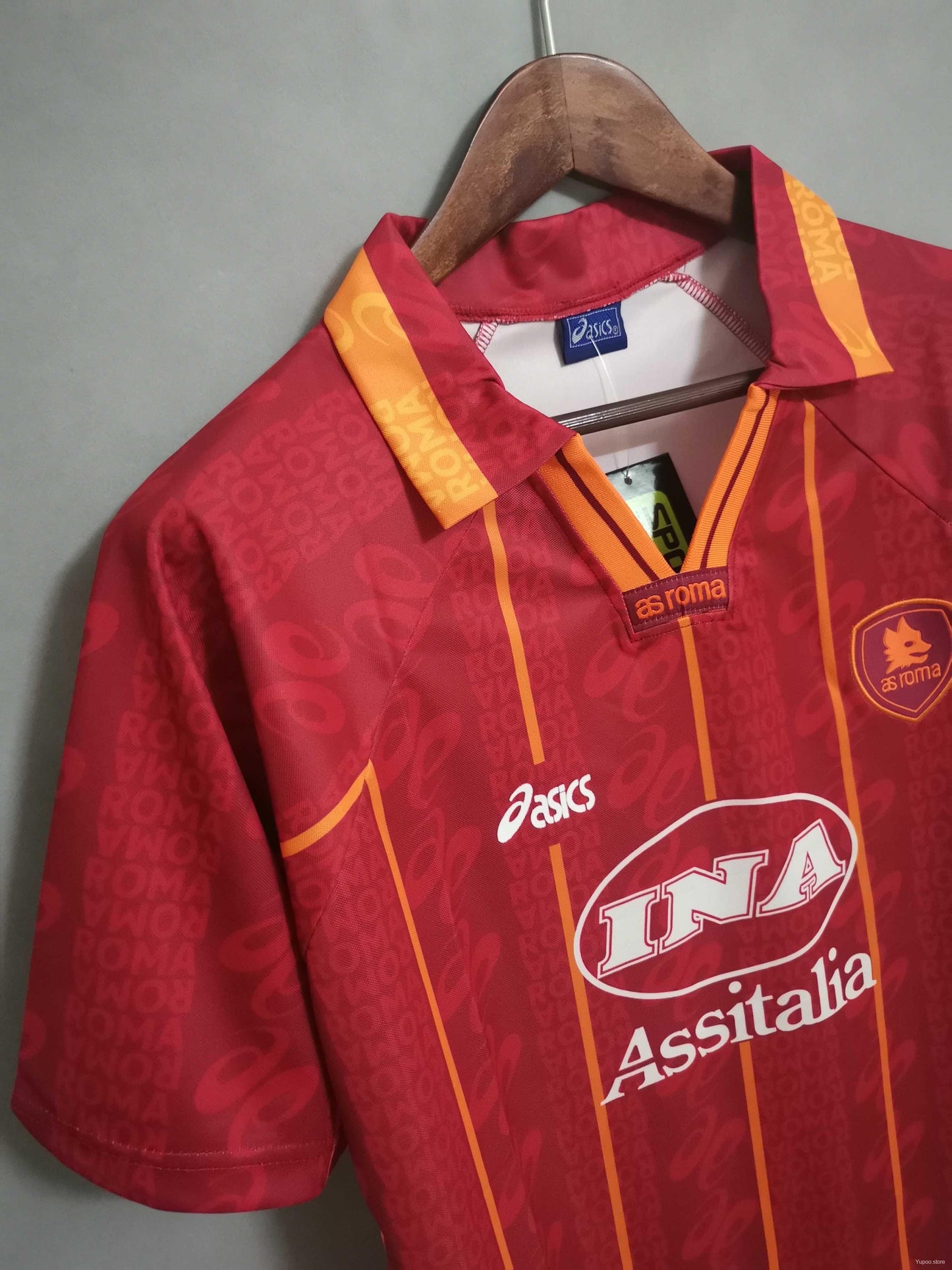 Camisola AS Roma 1996-97 Principal