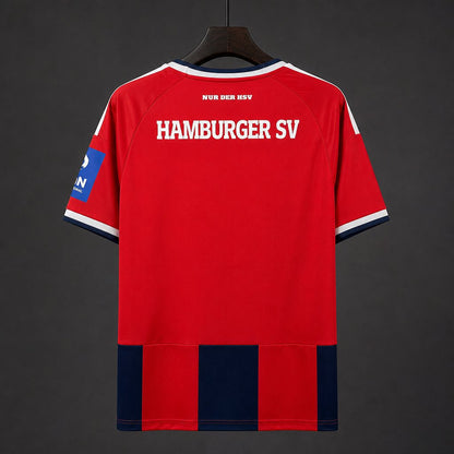 Camisola Hamburger SV 2026-27 Alternativa Vermelha Versão Adepto