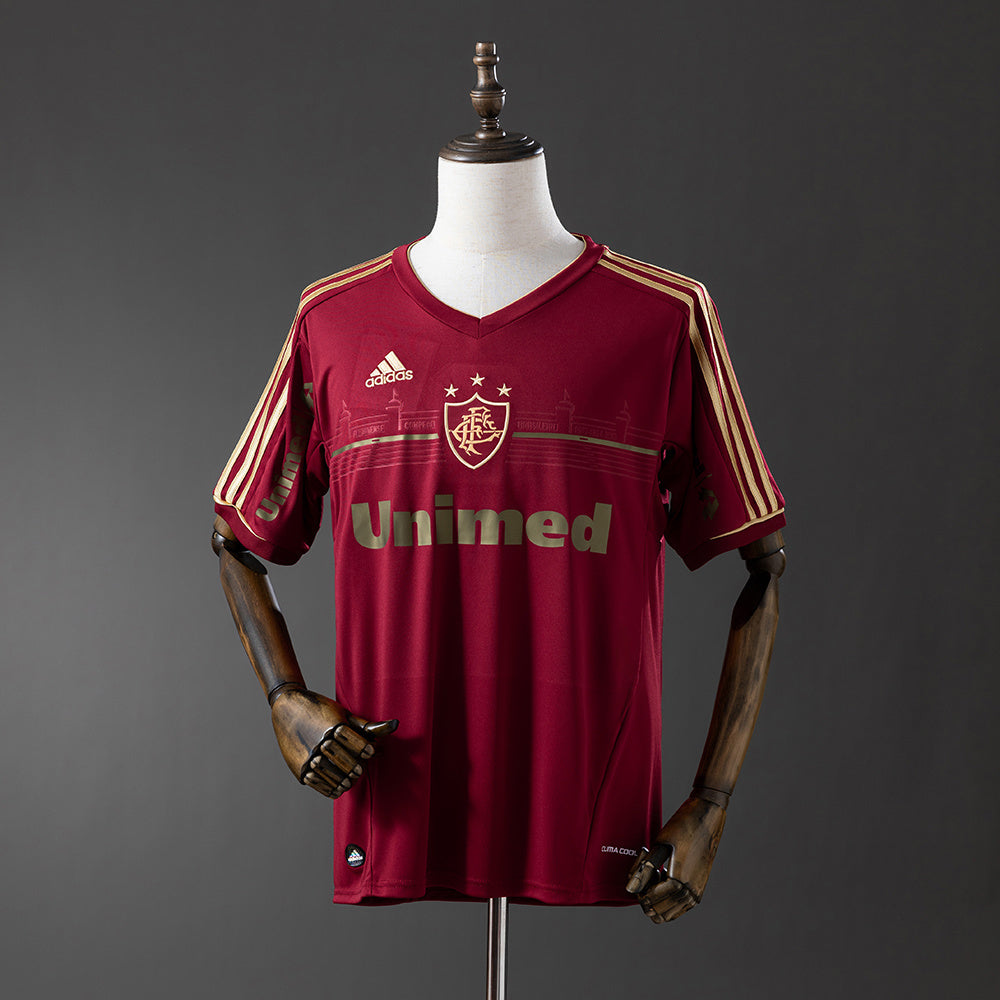 Camisola Fluminense FC 2012-13 Alternativa Vermelha Versão Adepto