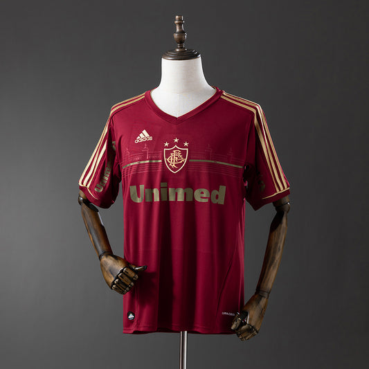 Camisola Fluminense FC 2012-13 Alternativa Vermelha Versão Adepto