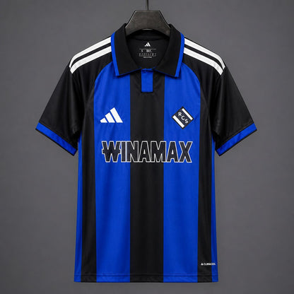 Camisola RC Strasbourg 2026-27 Alternativa Preta Versão Adepto