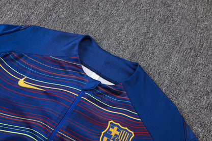 Fato de Treino FC Barcelona 2025-26 - Camisola com Fecho