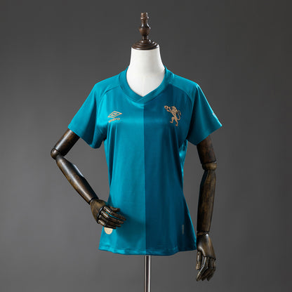 Camisola SC Recife 2025-26 Alternativa Azul Lisa Versão Mulher