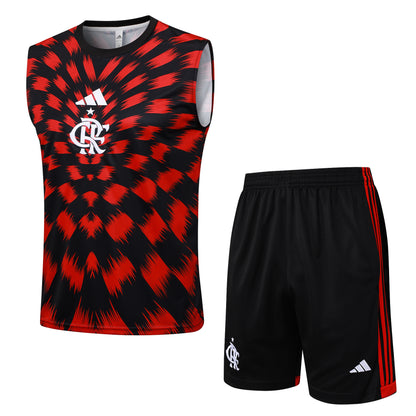 Kit Treino Manga Cava CR Flamengo 2025-26