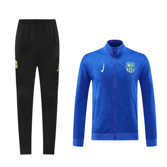 Fato de Treino FC Barcelona 2024-25 - Casaco sem Capuz