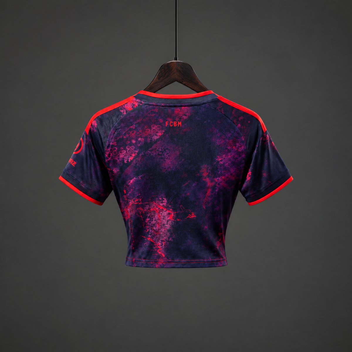 Crop Top Mulher FC Bayern Munique 2026-27 Alternativo Azul