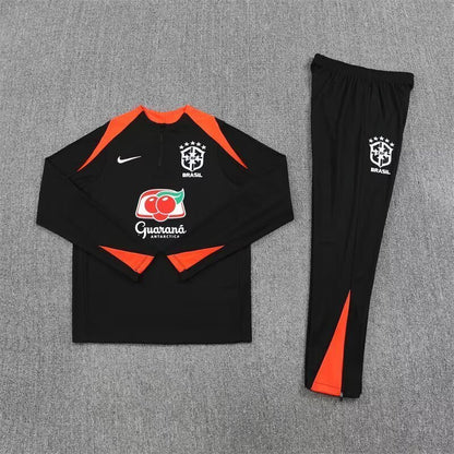 Fato de Treino Brasil 2025 - Camisola com Fecho