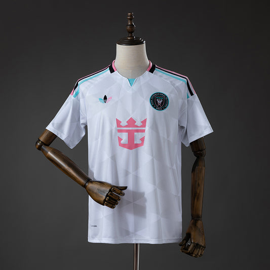 Camisola Inter Miami CF 2026-27 Alternativa Branca Versão Adepto