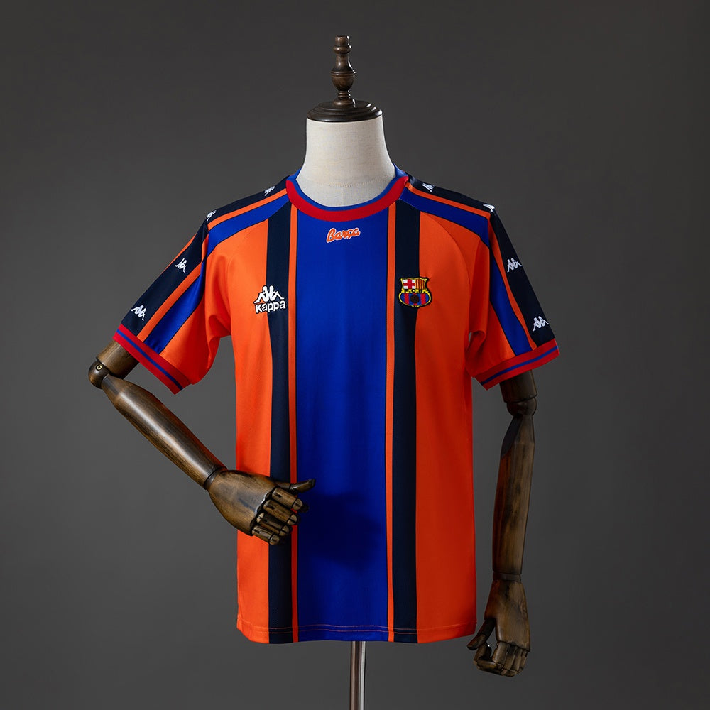 Camisola FC Barcelona 1997-98 Principal Versão Adepto