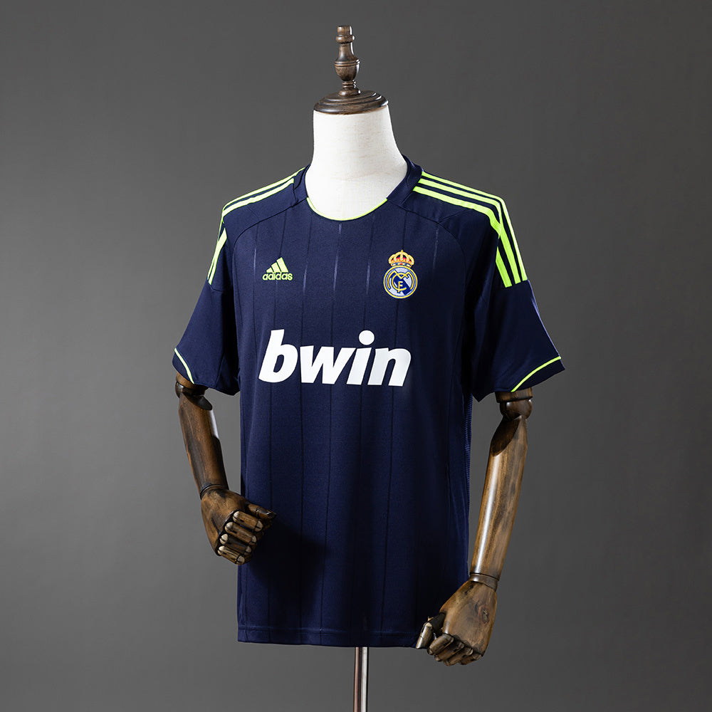 Camisola Real Madrid CF 2012-13 Alternativa Azul Versão Adepto