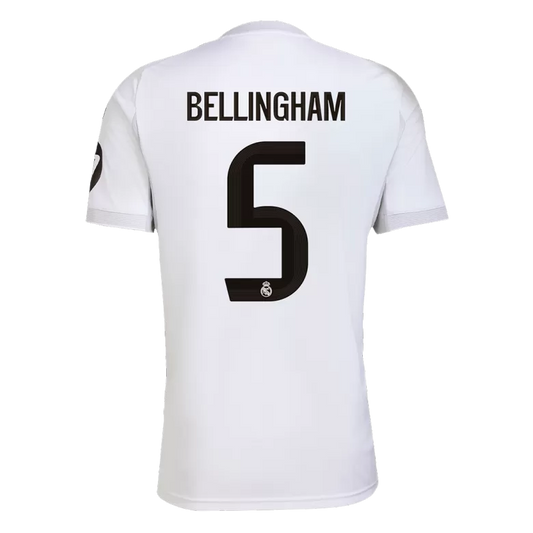 Camisola Real Madrid CF 2025-26 Principal Versão Adepto BELLINGHAM #5