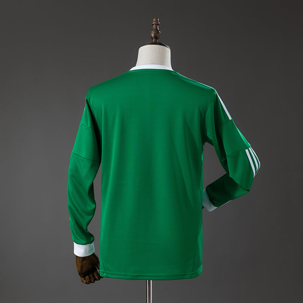 Camisola Manga Comprida Alemanha 2012 Alternativa Verde Versão Adepto